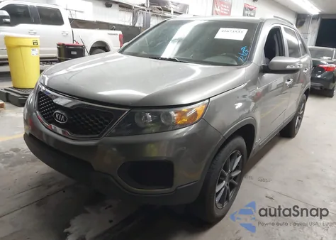 2013 Kia Sorento Lx V6 from USA, damaged, VIN 5XYKTDA23DG309937